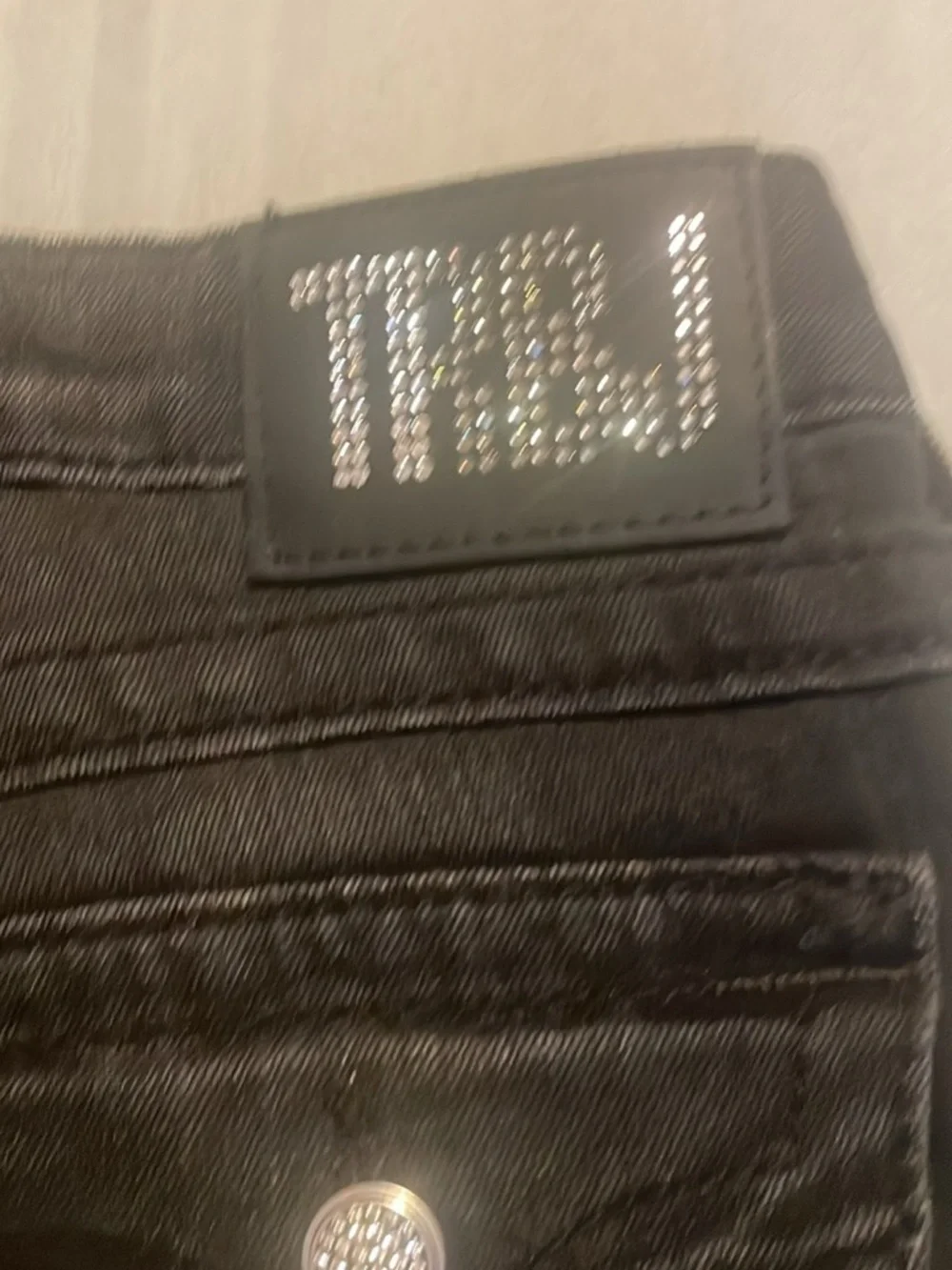 True Religion “Jodie”Women's Black Faded Skinny Jeans - Picture 5 of 6